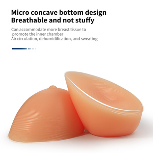 Prótesis de Senos de Silicona Realistas para Travestis, Pechos Artificiales Falsos para Hombres, Tamaños Grandes Disponibles, Colores y Formas Personalizables - Product Image 5