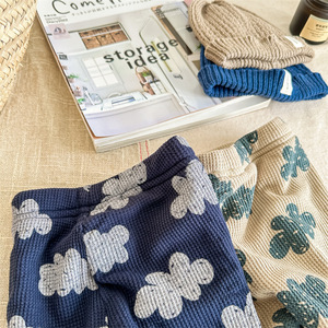 Pantaloni con fondo spesso peluche per bambini autunno e inverno nuova versione coreana pantaloni morbidi stampati da ragazze alla moda <span class=keywords><strong>Leggings</strong></span> <span class=keywords><strong>caldi</strong></span> elastici - Product Image 4