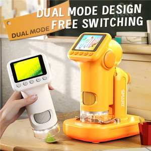 STEM Educational HDデジタル顕微鏡2-in-1アセンブリモード科学実験キット子供の生物学発見 - Product Image 3