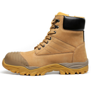 Chaussures <span class=keywords><strong>de</strong></span> <span class=keywords><strong>sécurité</strong></span> personnalisées montantes à fermeture éclair en nubuck première couche, confortables et respirantes pour bottes et chaussures <span class=keywords><strong>de</strong></span> <span class=keywords><strong>protection</strong></span> - Product Image 5