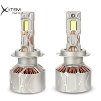 Ampoules de phare LED H7 12V 24V 30000LM 240W, phares LED H4 Canbus H1 H11 9005 9006, éclairage turbo pour voiture 6500K