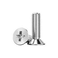 Phillips Countersunk Flat Head Screw General Assembly GB819 304 Stainless Steel Metric Cross Recessed Fastener Grade A2 M2-M6