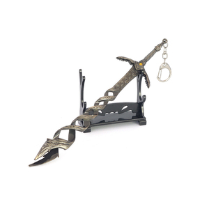 Giochi <span class=keywords><strong>Elden</strong></span> <span class=keywords><strong>Ring</strong></span> Godslayer Greatsword Mini arma 22cm 39g giocattoli in metallo portachiavi - Product Image 1