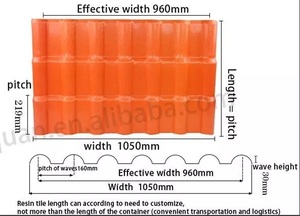 Teja Ecológica, Económica, Insonorizante y con Aislamiento Térmico, Indiamart, Alta Resistencia a <span class=keywords><strong>la</strong></span> Intemperie, Estilo Español - Product Image 6