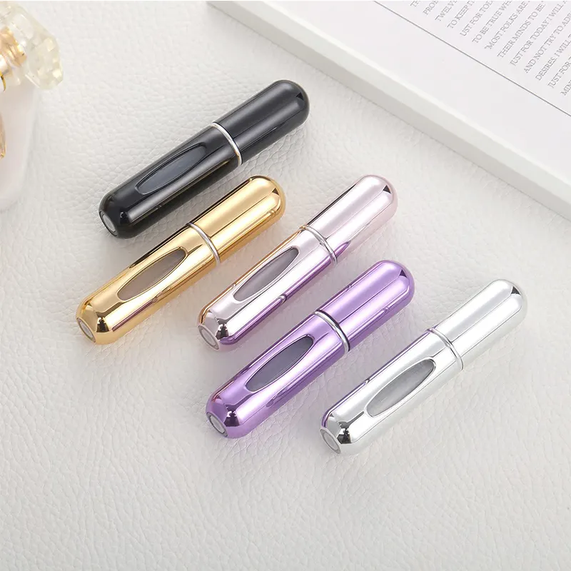 Wholesale 5ml 8ml 10ml Pocket Small Perfume Atomizer Refillable Perfume Spray Bottle