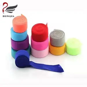 Hongjia Lipat Elastis untuk Pakaian Dalam Elastis/Pakaian Olahraga/Yogawear Band Anyaman Anyaman Nilon Pita Elastis