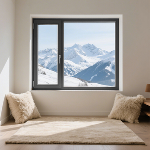 Tùy chỉnh chống trộm bằng chứng đôi Tempered Glass nhiệt phá vỡ nhôm cửa sổ và cửa ra vào - Product Image 6