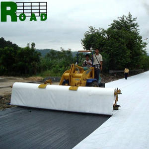 Panneau non tissé de drainage de l'ANIMAL FAMILIER pp de polyester de géotextile blanc, noir, <span class=keywords><strong>gris</strong></span> coloré avec le géotextile - Product Image 5