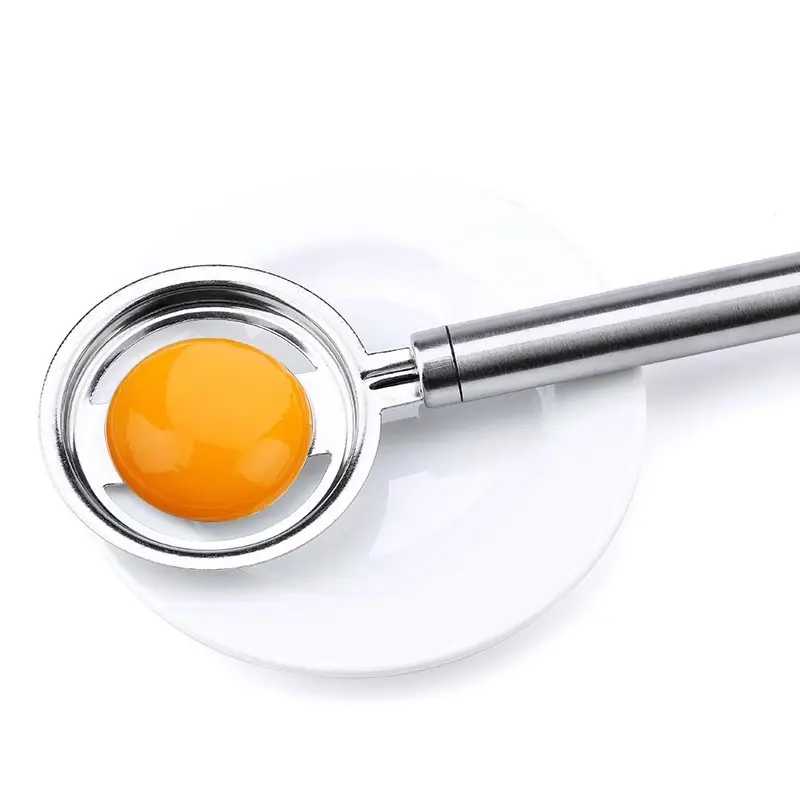 Edelstahl Eiweiß Eigelb Separator Ei Flüssigkeits filter kreative Küche Backwerk zeuge für Kuchen