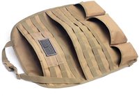 Panneau Molle Tactique pour Siège Arrière de Voiture, Sac de Protection et Organisateur de Rangement pour Siège Arrière, Pochette Confortable, Simple et Décontractée en Polyester avec Boucle