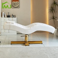 Table de Massage Cosmétique Cils Chaise de Soins de la Peau du Visage Lit de Cils de Beauté Incurvé