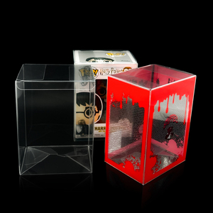 Boîtes d'emballage miniatures en PVC hautement transparentes mélangées à du PET pour protège-figurines <span class=keywords><strong>Funko</strong></span> <span class=keywords><strong>Pop</strong></span> Rides - Product Image 3