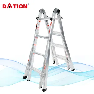 Manufacturer Aircraft Grade Aluminum Construction Step Wall Ladder 19 Feet Extension Ladder Multi Purpose Ladders