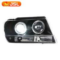 Para Jeep Grand Cherokee 1999-2004 Faro LED DRL Luz de Niebla Señal de Giro Haz Bajo Haz Alto Lente Accesorios Luces de Coche