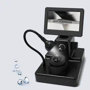 1000X Portable GIA Diamond Waist Size Microscope LCD Screen Digital Microscope for Jewelry