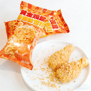 <span class=keywords><strong>Helado</strong></span> con Forma de Pierna de Pollo <span class=keywords><strong>Frito</strong></span> 3D, 70g, Producto Nuevo, Snacks Exóticos, Venta al Por Mayor OEM - Product Image 5