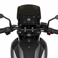 Moto électrique avec batterie interchangeable 72V 30Ah 45Ah 58Ah, vitesse maximale de 85 km/h, transmission par chaîne à entraînement central
