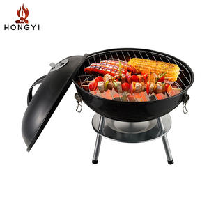 Parrilla de Carbón Hongyi BQ18 para 3-5 Personas, Portátil, Plegable, para Exteriores, Multifuncional, Resistente al Viento, Diseño Antiadherente - Product Image 5
