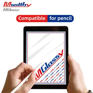 Musttby Custodia in Vetro Nero con Touch Screen e Adesivo OCA per <span class=keywords><strong>iPad</strong></span> <span class=keywords><strong>Pro</strong></span>/Air/Mini 10.9/<span class=keywords><strong>11</strong></span>/13/12.9/10.5/4a Gen (Prodotto in Cina) - Product Image 2