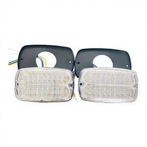 Nouveau design, lumière de signalisation périmétrique <span class=keywords><strong>LED</strong></span> pour ambulance, 6*4 pouces, 54W, avec fonction synchronisée et asynchrone, LTD318, double tension 12V 24V - Product Image 1