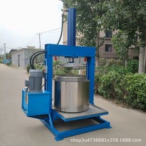 Presse-agrumes hydraulique automatique commercial de petite taille 32L en acier inoxydable avec éjection de la pulpe pour la fabrication de jus - Product Image 5