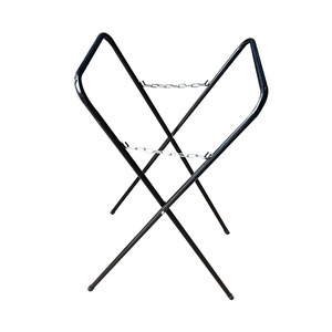 Soporte plegable portátil para bolsas de basura, almacenamiento exterior de acero al carbono de 845x370x385mm para picnics y barbacoas - Product Image 4