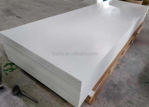 Les panneaux de mur intérieur brillants de la fibre de verre rv de FRP lissent enduit de la coupe de moulage traitant l'application de construction de services - Product Image 5