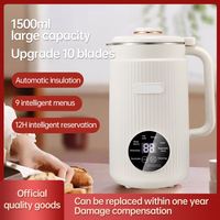 Machine à lait de soja automatique domestique réglementée européenne américaine mini-cuisson multifonctionnelle sans filtre
