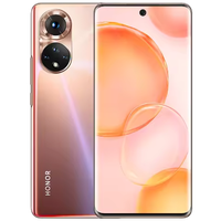 Smartphone Honor 50 tout nouveau, 4300 mAh, 5G, processeur octa-core Qualcomm Snapdragon 778G (processus 6 nm), écran AMOLED 108 MP 120 Hz, anglais