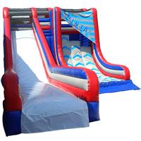Jeux de Carnaval Ninja Warrior : Toboggan Gonflable et Mur d'Obstacles Interactif avec Glissière pour Fêtes et Événements