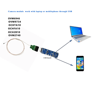 USB pebax ống bảo vệ để 2mm ovm6946 máy ảnh 400x400P 720x720p ochfa10 không thấm nước IPX 8 cho điện thoại máy tính ipad USB mini máy ảnh - Product Image 5