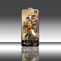 Vente en gros d'usine OEM ODM Film de protection d'écran de marque personnalisée 2.5D verre trempé antistatique à couverture complète pour iphone 15promax