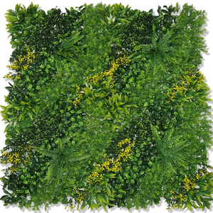 Panel de Césped <span class=keywords><strong>Artificial</strong></span> Resistente a los Rayos UV de 100*100cm, Planta <span class=keywords><strong>Artificial</strong></span> para Pared, Paisaje Vertical para Exteriores, Seto de Plantas Artificiales para <span class=keywords><strong>Terraza</strong></span> de Restaurante - Product Image 2