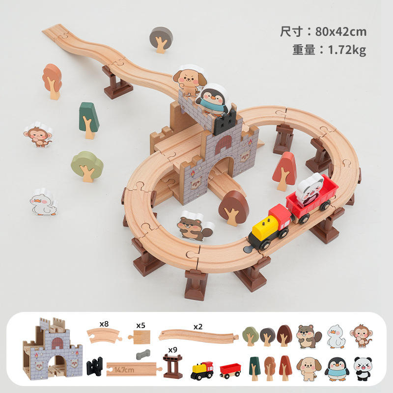 Piste du château des animaux