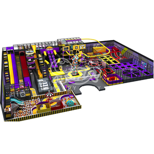 Indoor Amusement Park Adventure <b>Trampoline</b> Park Manufacturer <b>Trampoline</b> Jumping Park Verified Supplier - Product Image 2