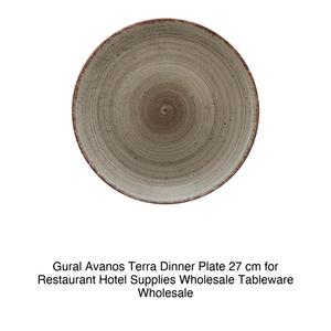 Assiette plate Avanos Terra 27 cm Gural - Product Image 2