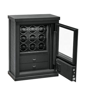 Caja Fuerte para Relojes Automáticos con Capacidad para 6, 9 o 12 Relojes, Cajón <span class=keywords><strong>de</strong></span> Almacenamiento con Control TPD <span class=keywords><strong>de</strong></span> 5 Modos, Nuevos Modelos - Product Image 1