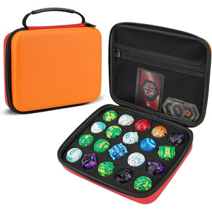 Boîte de <span class=keywords><strong>rangement</strong></span> pour figurines <span class=keywords><strong>Bakugan</strong></span>, étui de transport EVA, boîte de <span class=keywords><strong>rangement</strong></span> EVA, étui rigide EVA pour jouets <span class=keywords><strong>Bakugan</strong></span> - Product Image 1