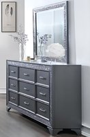 Prix d'usine Vente directe Ensemble de chambre classique moderne avec lit LED, coiffeuse et grand lit en bois, vente en gros, best-seller GMY44
