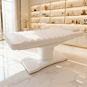 Lit chauffant de luxe pour traitement des cils Salon de beauté Chaise médicale Lit pour cils faciaux Table de massage électrique - Product Image 5
