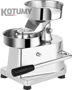 150mm手動バーガープレス商用ステンレス鋼ハンバーガーパティメーカーマシン家庭用の新しい状態 - Product Image 1