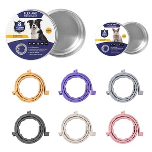 Verstelbare Honden-En Kattenhalsband Met Massief Patroon, Niet-Insecten En Niet-Muggenwerende Huisdierenproducten, Grensoverschrijdend Huisdieraccessoire - Product Image 1