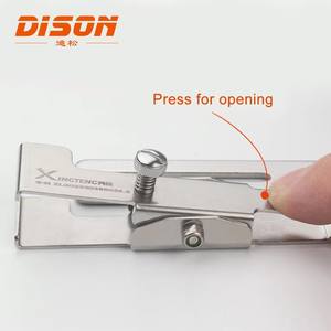 Nouveau dispositif de régulation de la ligne de fermeture éclair, clip de fixation de la ligne de plastron <span class=keywords><strong>pour</strong></span> la <span class=keywords><strong>couture</strong></span> automobile, localisateur de fermeture éclair - Product Image 3