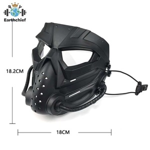 Maschera Tattica Protettiva Integrale con Occhiali Antiappannamento Rimovibili, Casco Veloce per Sport - Product Image 5
