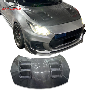 High Quality 2010-2022 Carbon Fiber Hood New Condition Front Engine Cover Tuning Upgrade <b>Bonnet</b> - Product Image 6