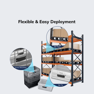 5 năm IOT ibeacon Pallet Trailer container hậu cần RFID BLE theo dõi tài sản quản lý tag dán Bluetooth vị trí đèn hiệu - Product Image 4