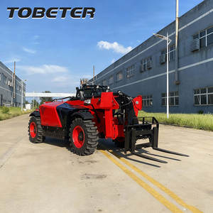 Tobeter 4 Tonnen Farm Teleskop lader Dieselmotor Leistungs stark für den Transport von Ballen und Futtermitteln - Product Image 4