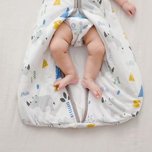 All'ingrosso primavera e autunno prodotti per neonati per bambini Anti-calcio trapunta in puro cotone imbottito gilet per bambini di classe un sacco A pelo per bambini - Product Image 6