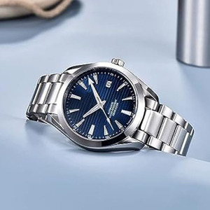 Reloj Automático de 40MM con Logotipo Personalizado, Movimiento Japonés NH35, Cristal de Zafiro, Brazalete de Acero Inoxidable, Resistente al Agua 100 Metros, Reloj Deportivo - Product Image 5