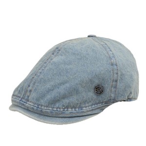 Denim <b>Flat</b> Cap Unisex 100% Cotton Casual Spring Summer <b>Hat</b> - Product Image 5